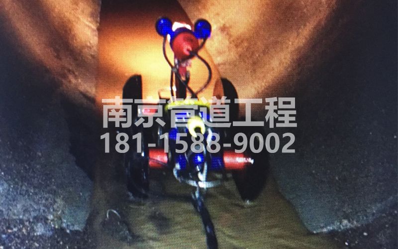 224红山公园管道机器人检测